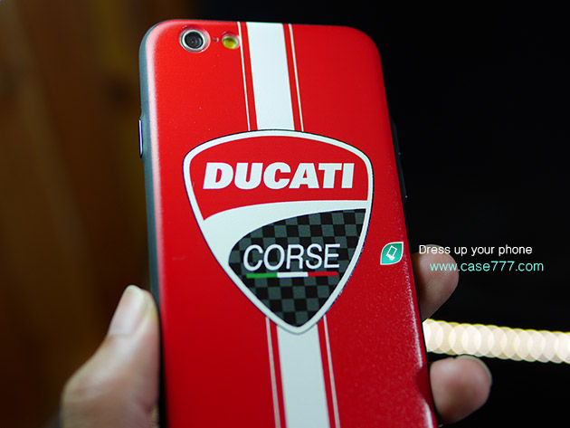 เคส iPhone 6 Plus / 6s Plus กันสกรีนลาย Ducati สีไม่ลอก